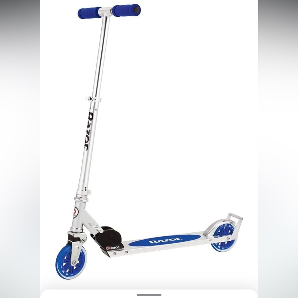 Razor A3 Kick Scooter for Kids - Larger Wheels, Front Suspension, Wheelie Bar